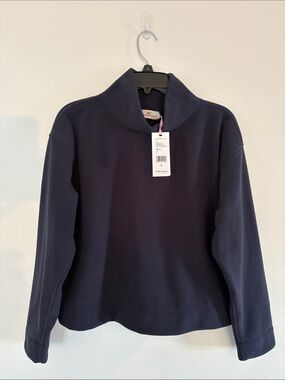 NWT Vineyard Vines Fleece Funnel Neck Pullover Size Small